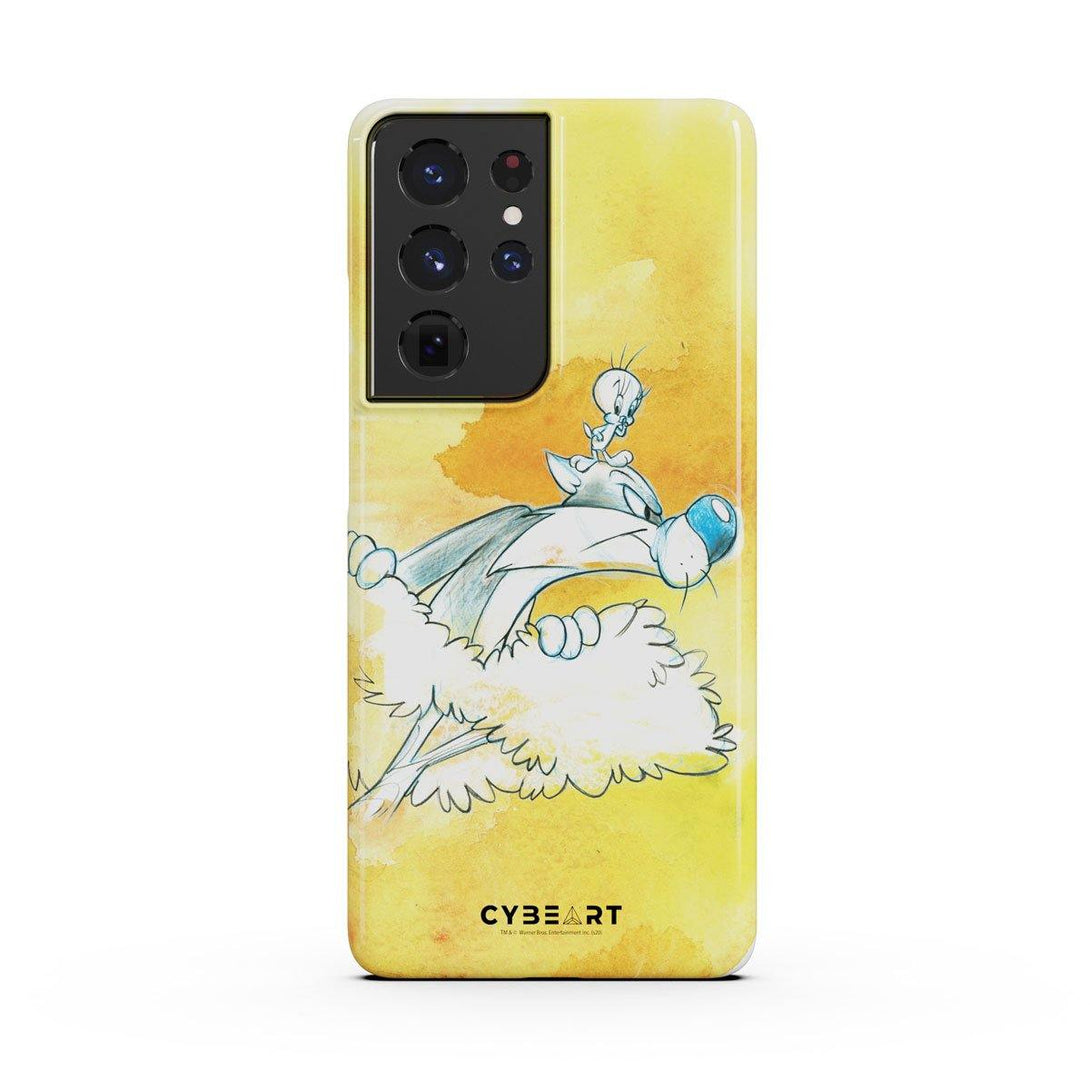 Sylvester & Tweety Scribble Art - Cybeart