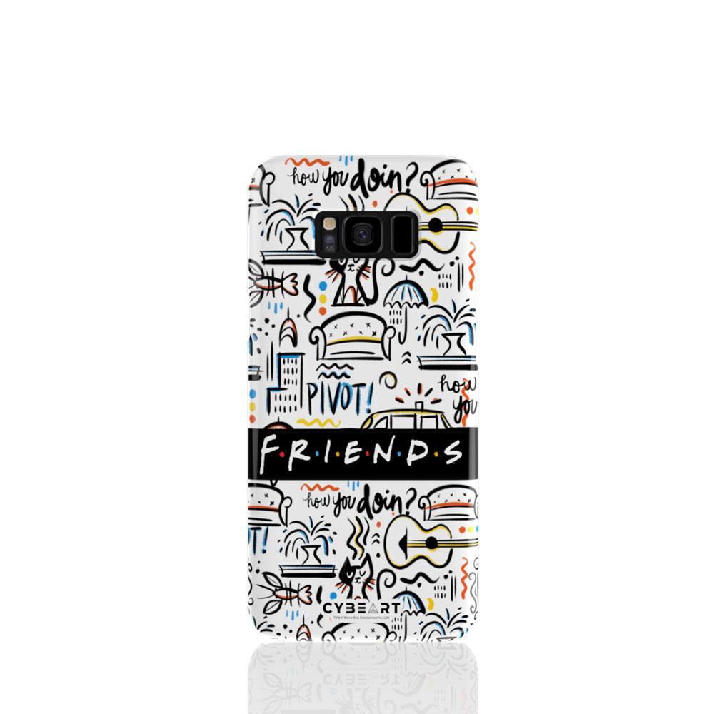 Friends Logo Pattern - Cybeart