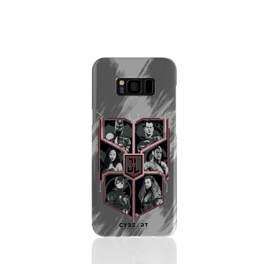 Justice League Heroes - Gray - Cybeart