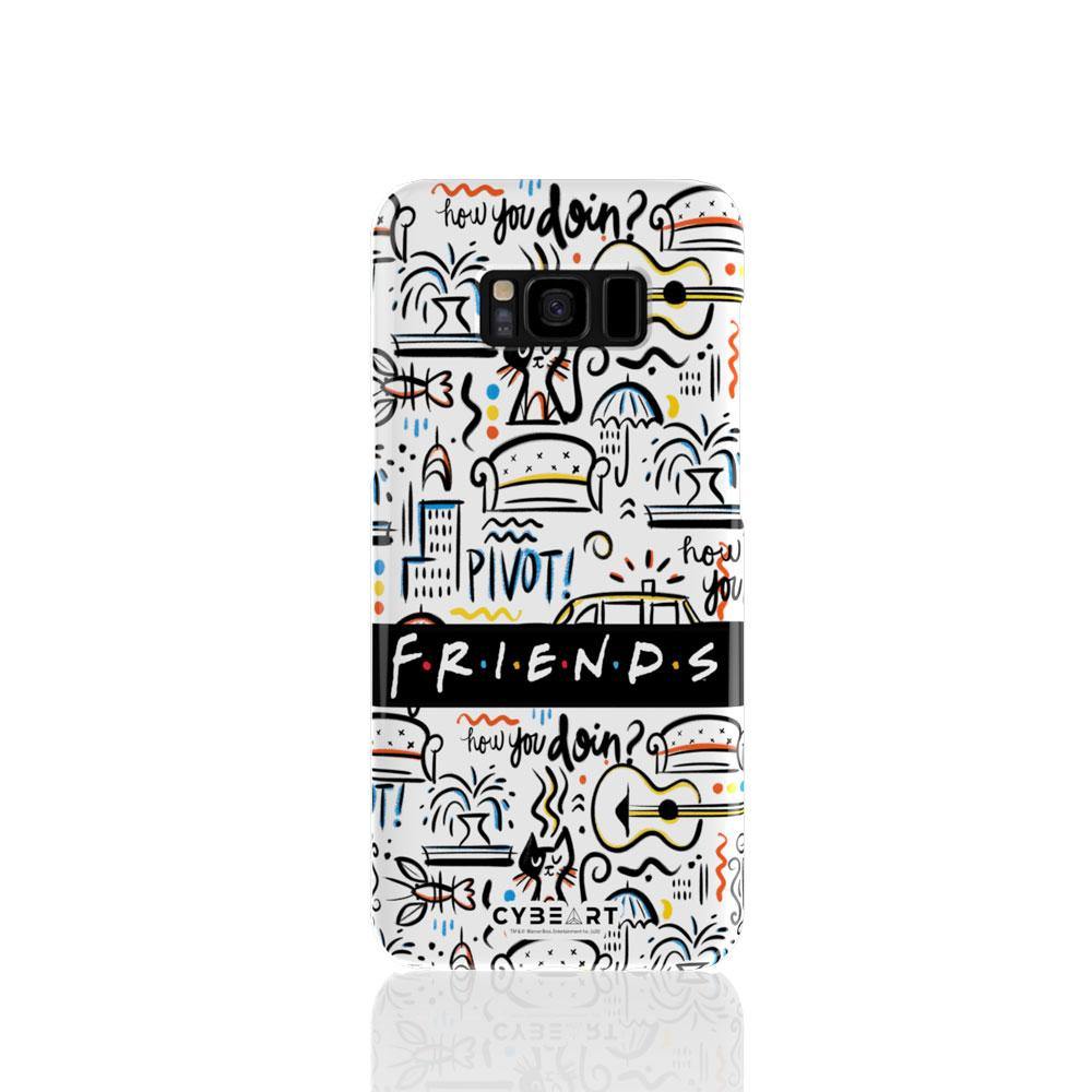 Friends Logo Pattern - Cybeart
