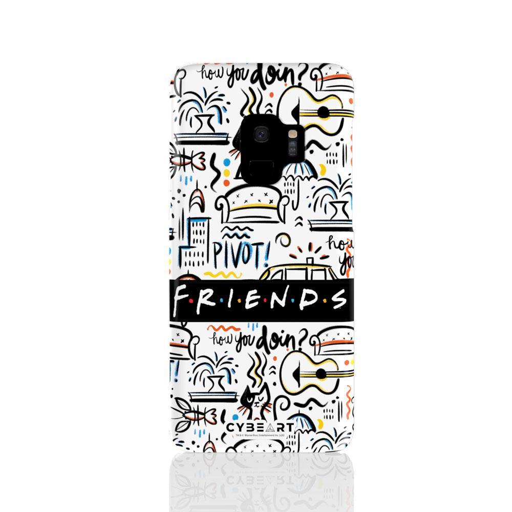 Friends Logo Pattern - Cybeart